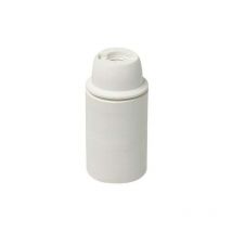 02121.B Douille E14 M10X1 Cm/Lisse Blanc