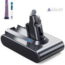 Axilief - 21.6V 4.5Ah Batterie pour Dyson V6 DC62 DC58 DC59 DC61 DC72 DC71 DC74 Animal
