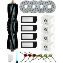 21PCS Accesorios de repuesto para robot aspirador Ecovacs Deebot X1 Omni / X1 e Omni / X1 Turbo / T10 Turbo/Omni 1 cepillo principal, 6 cepillos