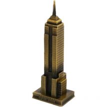 22 Cm Dekoration Modell Bronze Empire State Building Amerikanischen Metall Figurine Welt Berühmte Wahrzeichen Architektur