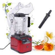 Senderpick - 2.2 l glass blender, smoothie blender silencieux, avec écran tactile intelligent et broyeur de glace, blender de cuisine, 26000 rpm
