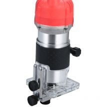 Lepmerk - 220 v, 800 w, 30.000 U/min, kompakter elektrischer Trimmfräser mit klarer Basiskantenführung, Laminatholz, kabelgebunden