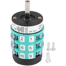 Jeffergarden - 220 V/380 v changeur de pneu Machine moteur avant interrupteur inverseur Table tournante interrupteur à pédale 20A (a)