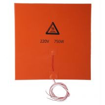220v 750w Silikon-heizmatte Für 300x300mm 3d-druckerbett