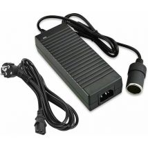 220V à 12V10A voiture allume-cigare prise ménage convertisseur de puissance voiture aspirateur réfrigérateur adaptateur