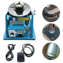 Senderpick - 220V Posicionador giratorio de soldadura Mesa giratoria de soldadura con mini mandril de 2,5», Mini posicionador de soldadura para