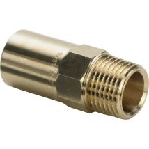 Viega 2211.1 Nipple Fr Ø22X3/4'Maschio In Bronzo a Pressare - 116767
