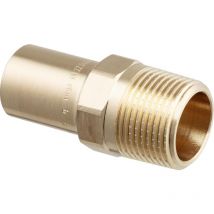 Viega 2211.1 Nipple Fr Ø35X1.1/4'Maschio In Bronzo a Pressare - 125288