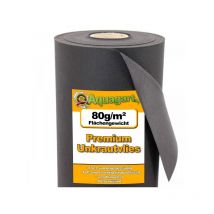 Aquagart - 225 m² film de paillage, paillage anti-mauvaises herbes, voile de paillage 80 g, 1,8 m de large