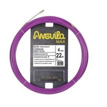 Anguila - 65040022 Pasacables max 4mm acero / nylon 22m lila