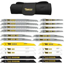 22pcs SabreCut 150mm-240mm Mixed Recip Saw Blades - SCRSBK22