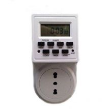 230-V-Steckdose Mit Zeitgesteuerter Wochen- Und 24-Stunden-Programmierbarer Zeitschaltuhr