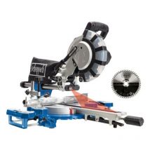 Scheppach - 230V 10′′SLIDING cross-cut mitre saw with 2ND saw blade Ø255MM HM254SPX
