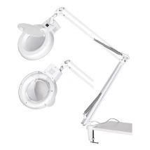 230v Lampe Loupe Flexible Bureau Table Travail Atelier Laboratoire Fervi 0530