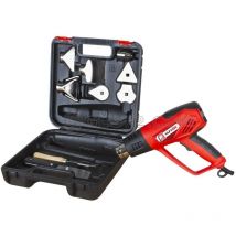230V pistola decapante de aire caliente + accessorios Holzmann HLP2000