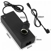 230V vers 12V 10A 180W convertisseur de tension automobile adaptateur de courant alternatif