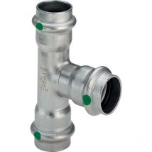 Viega Italia Srl - 2318 tee f. ø35 inox a pressare 435899