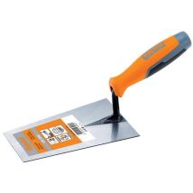 Kapriol – Cazzuolino Punta Quadra 14 cm – Manico ergonomico in gomma, Lama in acciaio temprato