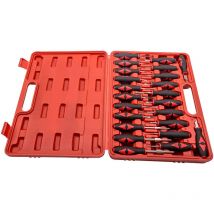 BFO - Entriegelungswerkzeug Stecker Auspinwerkzeug Set iso Pin Lösewerkzeug kfz 23tlg.Entriegelungswerkzeug Stecker Auspinwerkzeug Set iso Pin