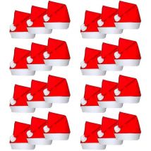 24 chapeaux de Noël du Père Noël
