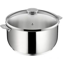 24 cm großer schmortopf aus edelstahl + deckel - Lagostina - 12138031224