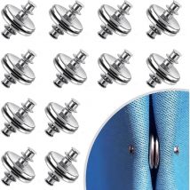 24 paires d'aimants pour rideaux, punaises, poids pour rideaux, boutons magnétiques