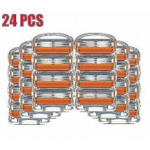 24 paquetes de 5 hojas de repuesto para la afeitadora Gillette Fusion Proglide Power