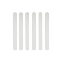 24 Pieces Non-Slip Shower Stickers Bathroom Safety Strips Transparent Self-Adhesive Anti-Slip Strips Bathroom Shower Stickers (2 x 20 cm) Ymyny