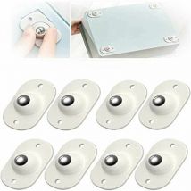 24 Pièces Roulette Auto Adhésive Poulie Universelle De Type PÂte Poulies Universelles à Rotation à 360 DegrÉs Roulettes Pour Meubles Roulettes