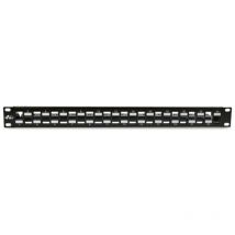 24 port 4 power 19 zoll schwarz patch panel - pp00xxx24xxx