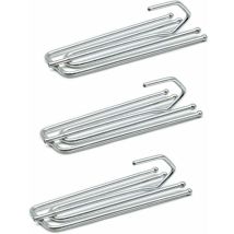 24 Stück Dicke Vorhanghaken, Dicke Vorhanghaken Für Quetschfalten-vorhang, Türvorhang, Fenstervorhang