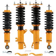Maxpeedingrods - 24 Wege verstellbarer Dämpfer Gewindefahrwerk for Mini R50 R53 Cooper s R52 fwd Federbeine Einstellbarer Dämpfer Stoßdämpfer