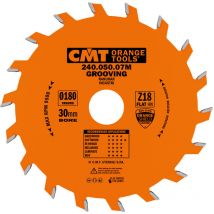 240.050.07m Nutkreissägeblatt 180x5x30 Z=18 Flachzahn