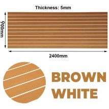 240x90cm eva Foam Boat Decking Sheet Revêtements de sol pour bateaux Mousse eva Yacht Teak Tapis de pont Tapis de sol Tapis de sol