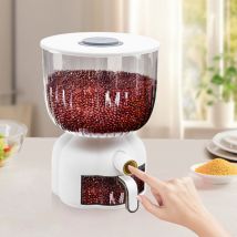 24.533cm Food Dispenser Kitchen Organizer 10kg grand récipient de stockage de céréales