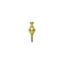 246U Brass Plumb Bob 43g (1.1/2oz) Size 00