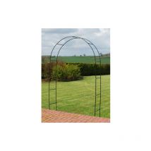 2.4m (7ft 10) Coated Steel Metal Garden Rose Arch / Trellis