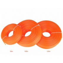 Jeffergarden Bobine de fil en nylon pour débroussailleuse - 2,4 mm - 120 m