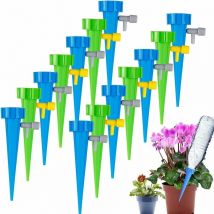 24PCS Goutte à Goutte Kit, Irrigation Goutte à Goutte Bouteille, Arroseur Automatique Plantes, Arrosage Goutte a Goutte, avec Vannes de Régulation,