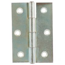 24PZ cerniera con perno fisso in acciaio zincato mm 75X51X1,6 ART.838