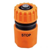 24PZ raccordo rapido con acquastop mis. 1/2