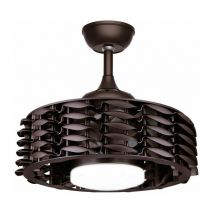 Cristalrecord - dc Alum Black LED-Lüfter 24W