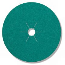 25 disques fibres zirconium cs 570 d. 125 x 22 mm Gr 60 - 204095 Klingspor