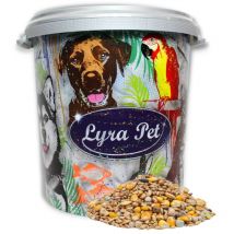 10 kg de mélange standard de nourriture pour pigeons Lyra Pet en bac de 30 l
