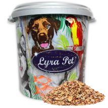 10 kg de nourriture pour litière Lyra Pet , sans coquilles dans un bac de 30 L