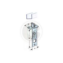 25 pcs pa ne dormant en acier Omge avec rouleau de 10 mm pour portes coulissantes art 316