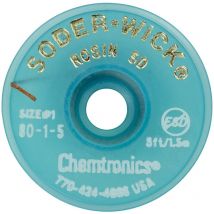 Soder-Wick-Rosin Entlötlitze, 0,8 mm, 1,5 m - Chemtronics