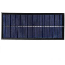 2,5 W 12 V polykristallines Silizium-Solarpanel, Solarlademodul für den Außenbereich zum Aufladen von Telefonen, kompaktes Design MUMU