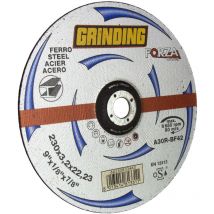 25 x force du disque de meulage x fer 230x3,2