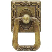 Ferramenta1.com - 25 x poignée antique. art.12060 mm.33x55 ott. fourmi.